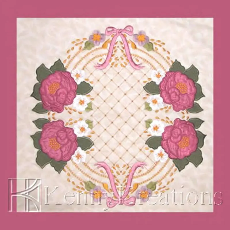 Antique Rose Quilt - Image 7