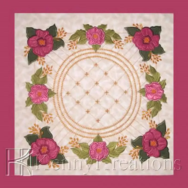 Antique Rose Quilt - Image 11