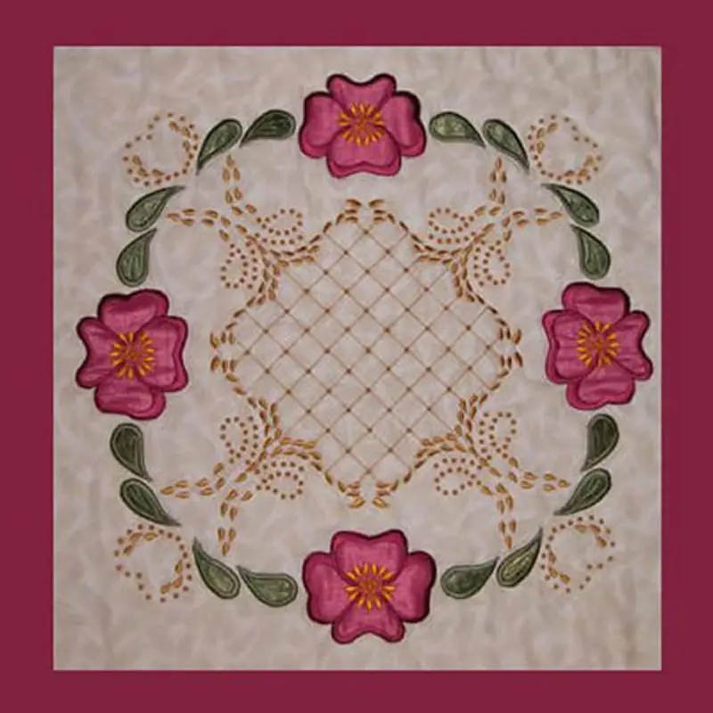 Antique Rose Quilt - Image 13