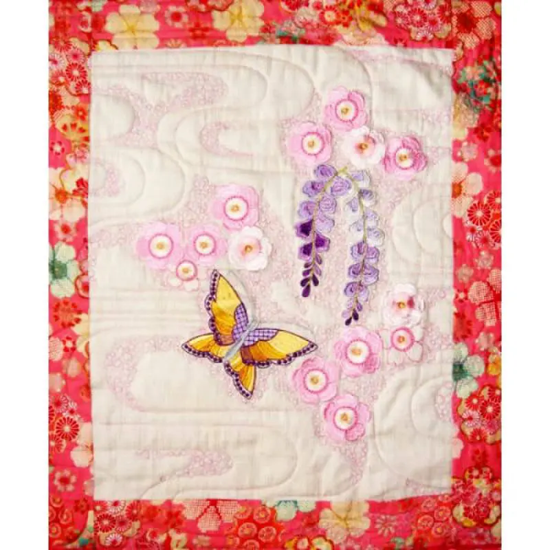 Cherry Blossom Wall Quilt - Image 4