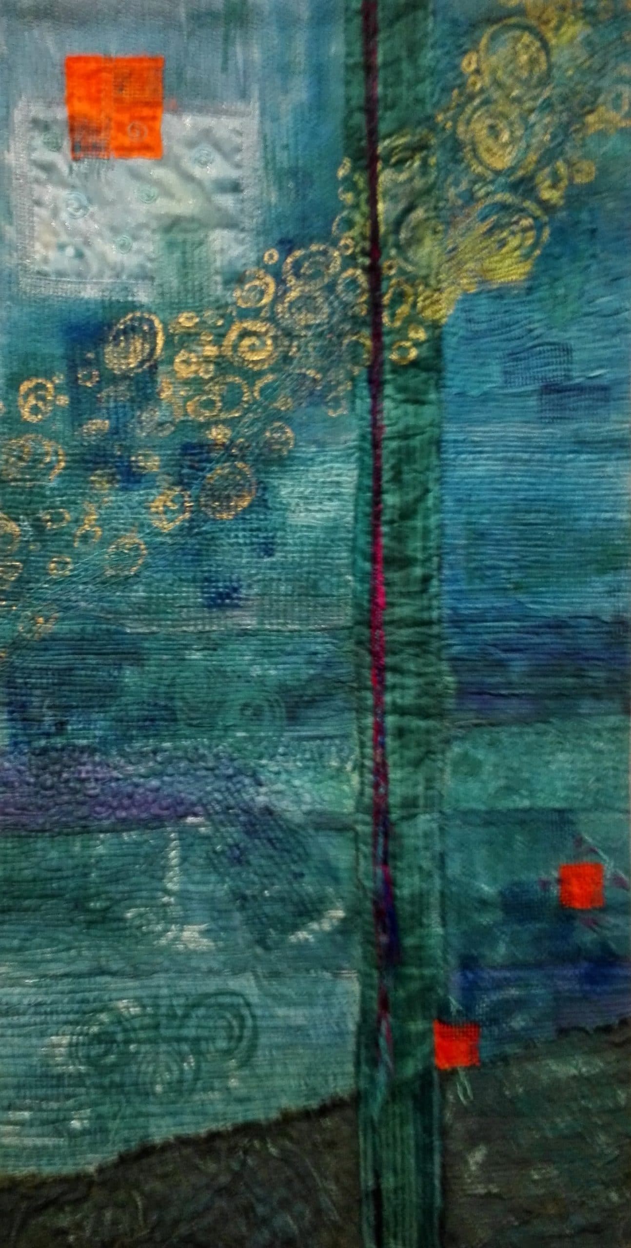 You are currently viewing Reflections – an Art Quilt