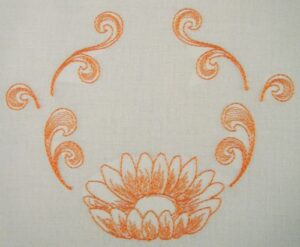 Flowers N Scrolls